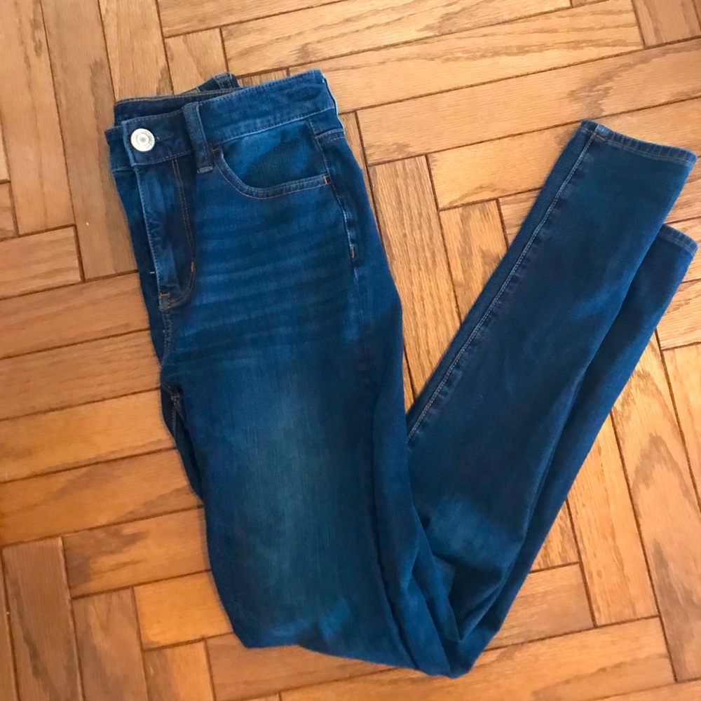 American eagle dream high rise jegging size 0